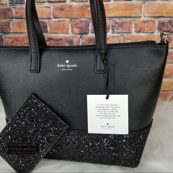 Kate spade Ina Greta Court Satchel & card case SET - Picture 2 of 8